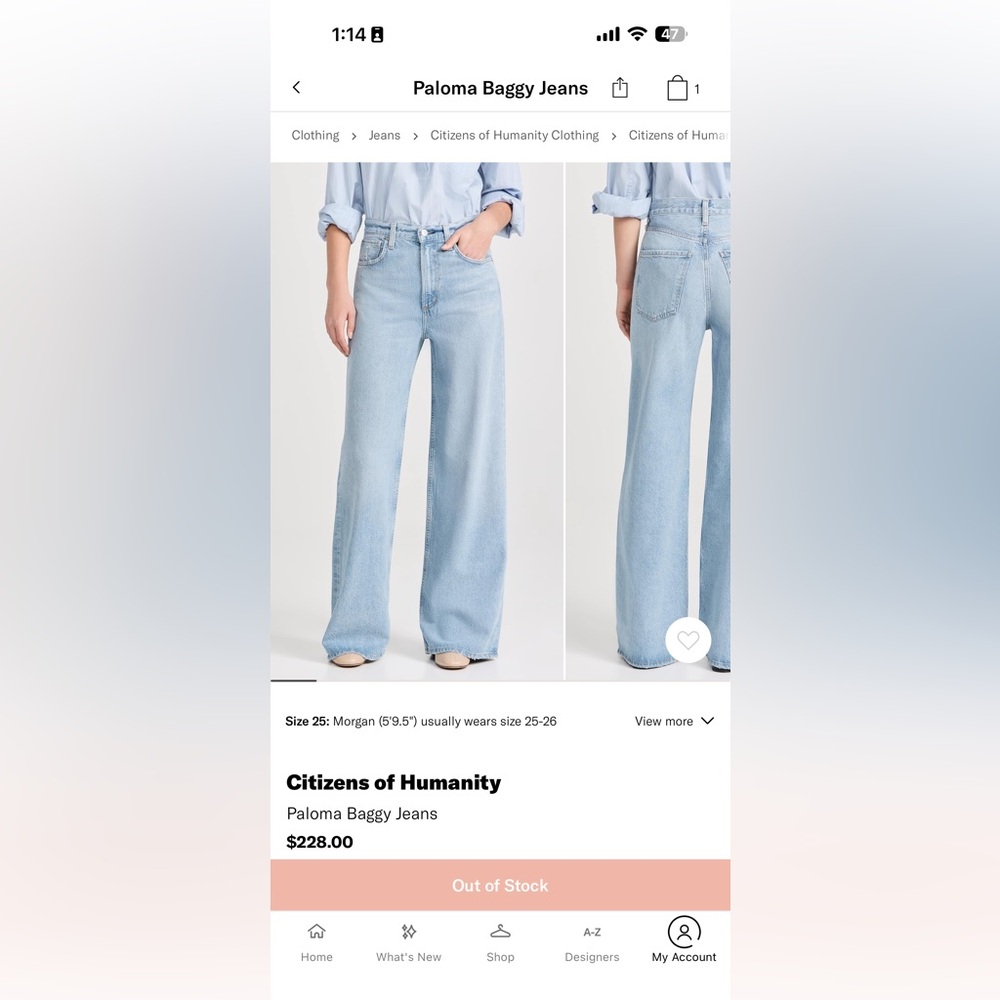 Citizens of Humanity Paloma jeans